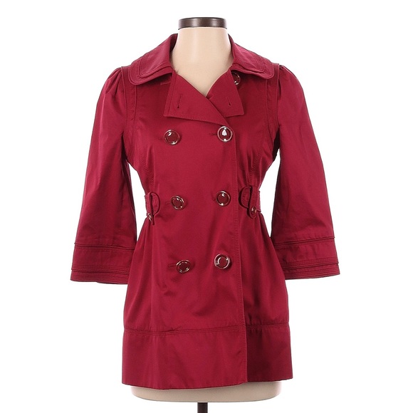 Juicy Couture Jackets & Blazers - Vintage Juicy Couture Red Coat 💕☁️